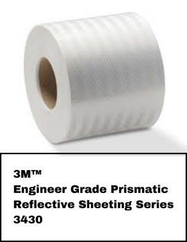 3M™ Engineer Grade Prismatic Reflective Sheeting Series 3430