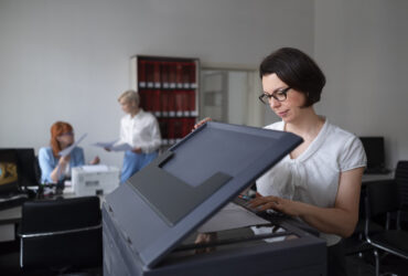 Is the commercial printing industry growing or declining?