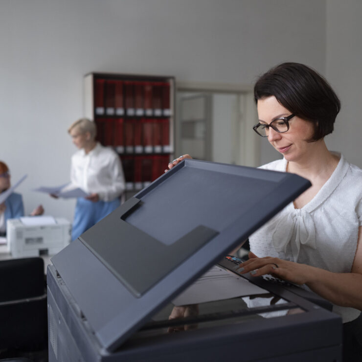 Is the commercial printing industry growing or declining?